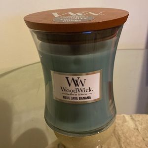 WoodWick Blue Java Banana Candle